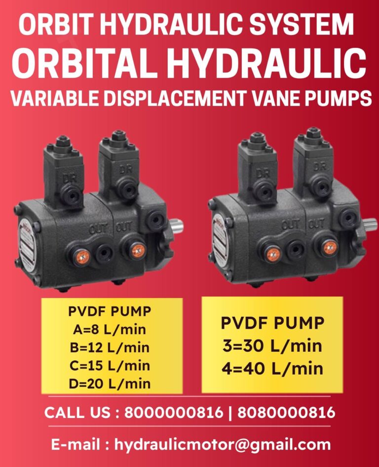PVDF2-B35-A20-15 Anson Hydraulic PVF Series Double Vane Pump